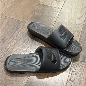 Nike Black Slide Sandals